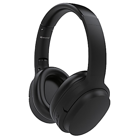 Supersonic Active Noise-Cancelling Bluetooth® Headphones, Black