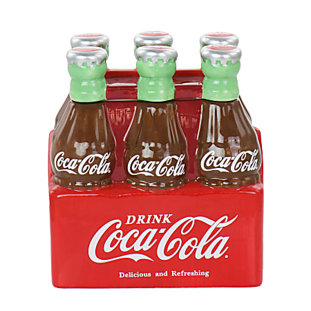 Coca-Cola Durastone Snack Jars, Pack Of 6 Jars