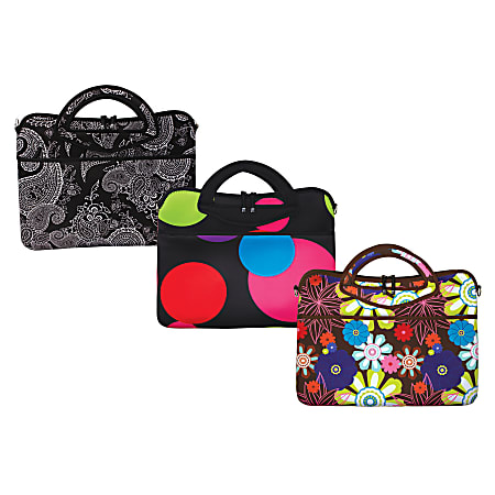 i.e.™ 16" Laptop Sleeve With Handles, Assorted Designs (No Design Choice)
