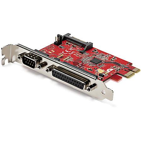 StarTech.com PCIe Card with Serial and Parallel Port,