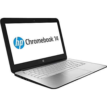 HP Chromebook 14 G1 14" LCD Chromebook - Intel Celeron 2955U Dual-core (2 Core) 1.40 GHz - 4 GB DDR3L SDRAM - 16 GB SSD - Chrome OS - 1366 x 768 - BrightView - Black