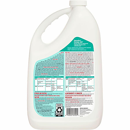 Formula 409 Formula 409 Cleaner Degreaser Disinfectant Refill - 128 fl oz (4 quart) - 108 / Pallet - Disinfectant - Clear