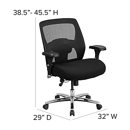 Heavy Duty Intensive Use Office Chair 24 Wide Seat