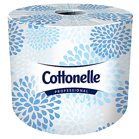 Cottonelle® Professional Bulk Toilet Paper for Business, Standard Toilet Paper Rolls, 2 Ply, 451 Sheets Per Roll, Pack Of 20 Rolls