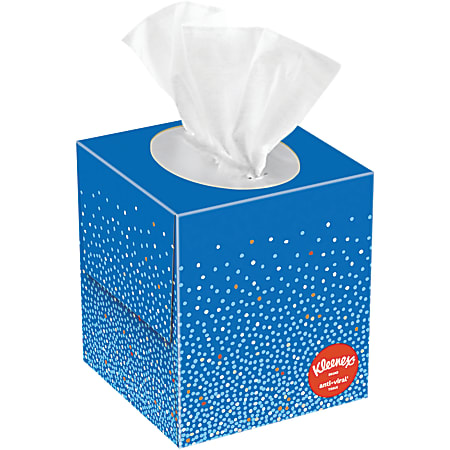 Kleenex® 3-Ply Anti-Viral Facial Tissues, 68 Tissues Per Box