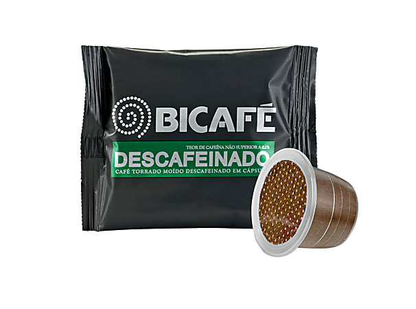 Bi-Cafe Single-Serve Coffee Pods, Decaffeinated, Carton Of 50