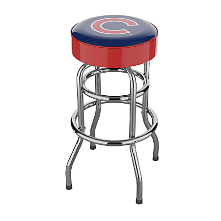 Imperial MLB Backless Swivel Bar Stool, Chicago Cubs