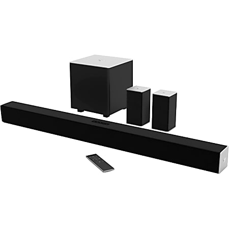 VIZIO 38"® 5.1 Sound Bar System, Black