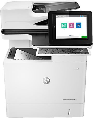 HP LaserJet Enterprise Flow MFP M634h Laser All-In-One Monochrome Printer