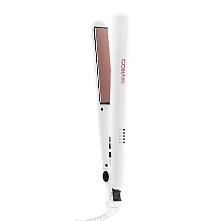 Conair® CS221N Flat Iron, 1", Rose Gold