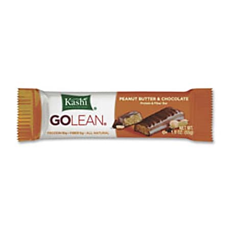 Kashi® GOLEAN™ Chewy Meal Bars, Peanut Butter & Chocolate, 1.9 Oz, Box Of 12