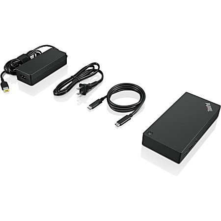 Lenovo ThinkPad USB-C Dock Gen 2 - for Notebook - 60 W - USB Type C - 5 x USB Ports - 2 x USB 2.0 - USB Type-C - Network (RJ-45) - HDMI - DisplayPort - Wired