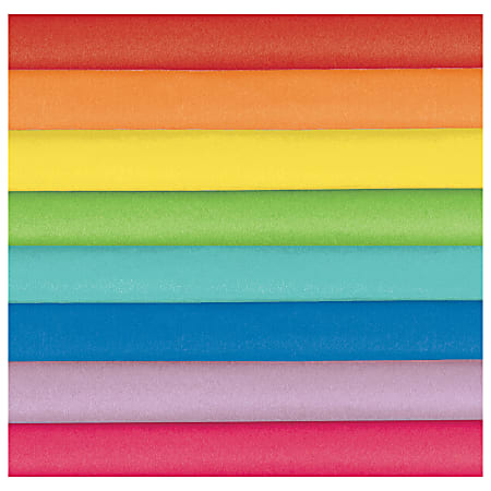 Amscan Gift Tissue Paper, 20" x 20", Assorted Colors, Pack Of 40