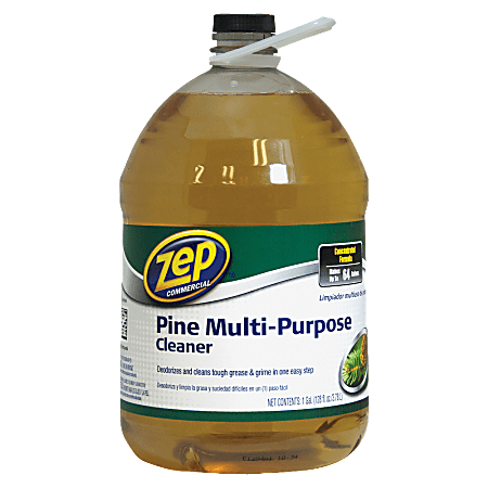 Zep® Commercial Multipurpose Pine Cleaner, 128 Oz Bottle