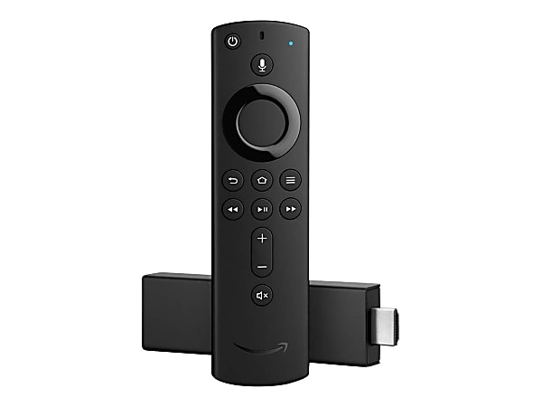 Amazon Fire TV Stick 4K With Alexa Voice Remote, 8GB, Black