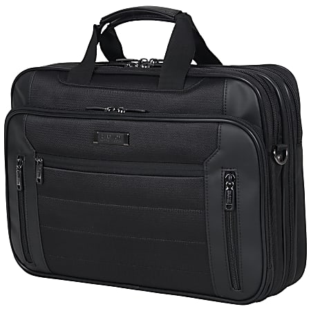 Kenneth Cole Reaction Keystone Collection 17.3 Laptop Case Black ...