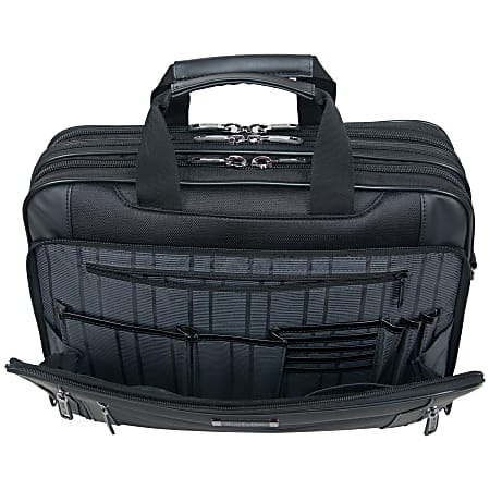 Kenneth Cole Reaction Keystone Collection 17.3 Laptop Case Black Office Depot