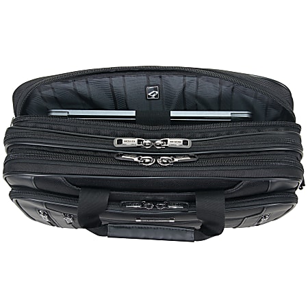 Kenneth Cole Reaction Keystone Collection 17.3 Laptop Case Black Office Depot