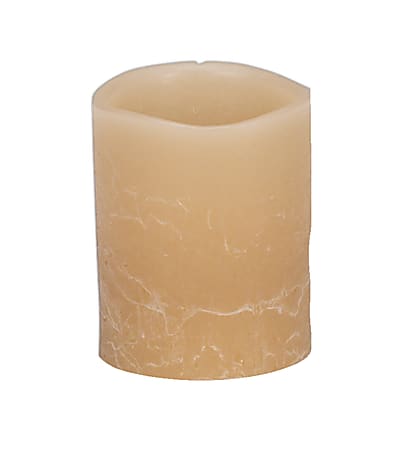 Energizer® Trendy Flameless Wax Votive Candle, 2" x 2 1/2", Taupe Honey Vanilla
