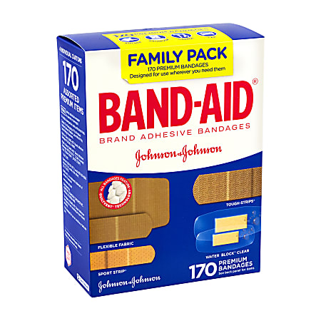 Johnson & Johnson Band-aid® Adhesive Bandages Family Pack