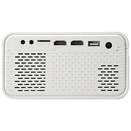 GPX PJ308W - DLP projector - LED - portable - 800 lumens - 800 x 480