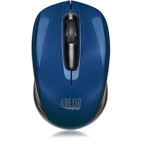 Adesso® iMouse S50L Mini Wireless Optical Mouse, Blue,