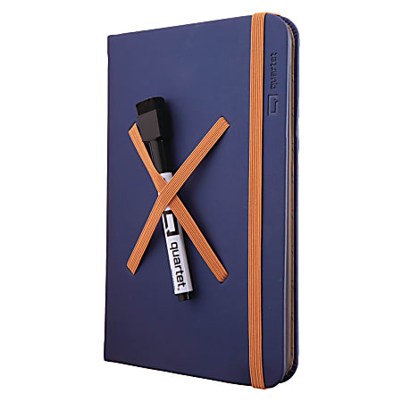 Quartet® Portable Glass Dry-Erase Pad, 5" x 8", Blue