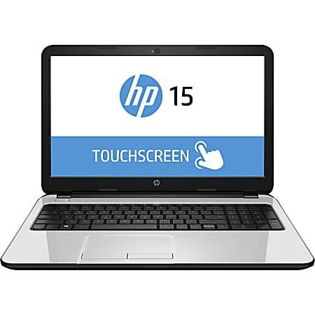 HP TouchSmart 15-g200 15-g229ds 15.6" Touchscreen LCD Notebook - AMD A-Series A8-6410 Quad-core (4 Core) 2 GHz - 8 GB DDR3L SDRAM - 1 TB HDD - Windows 8.1 64-bit - 1366 x 768 - Pearl White