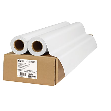 HP Universal Adhesive Vinyl Roll, 42" x 66', Pack Of 2