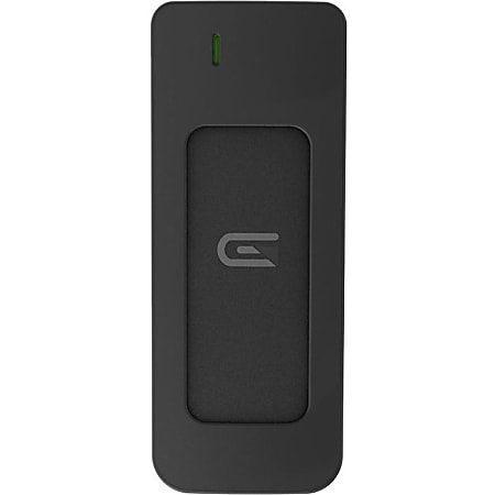 Glyph Atom A1000BLK 1 TB Portable Solid State Drive - External - Black - USB 3.1 Type C - 3 Year Warranty - Retail