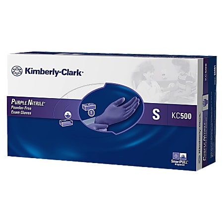 Kimberly-Clark® Safeskin Purple Nitrile Exam Gloves, Small,