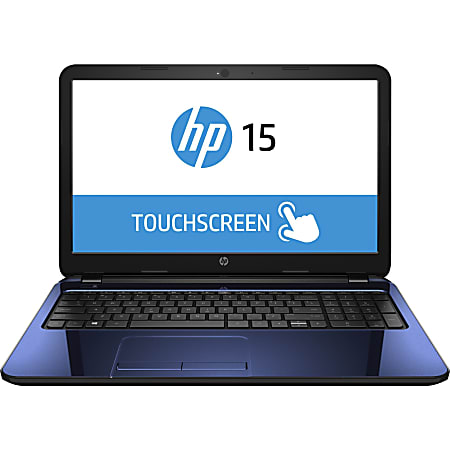 HP TouchSmart 15-g200 15-g230ds 15.6" Touchscreen LCD Notebook - AMD A-Series A8-6410 Quad-core (4 Core) 2 GHz - 8 GB DDR3L SDRAM - 1 TB HDD - Windows 8.1 64-bit - 1366 x 768 - Revolutionary Blue