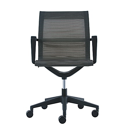Eurotech Kinetic Mesh Task Chair With Flex Back CharcoalBlack