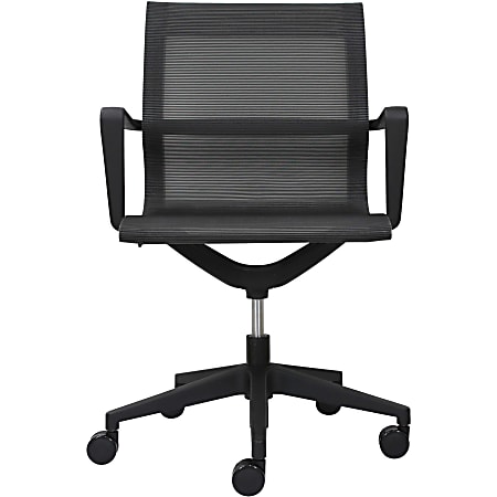 Eurotech Kinetic Mesh Task Chair With Flex Back CharcoalBlack