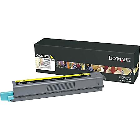 Lexmark™ C925H2YG High-Yield Yellow Toner Cartridge