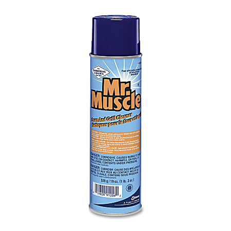 JohnsonDiversey™ Mr. Muscle Oven And Grill Cleaner, 19 Oz Bottle, Case Of 6