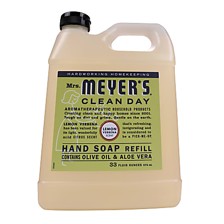 Mrs. Meyer's Clean Day Liquid Hand Soap, Citrus Scent, 33 Oz Bottle