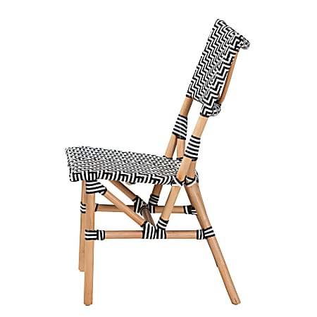 bali pari Wagner Weaving And Natural Rattan Bistro Accent Chair ...