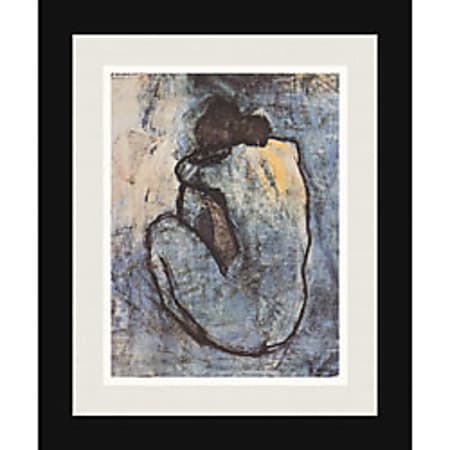 "The Blue Nude" By Pablo Picasso, 16 1/4" x 13 1/2"