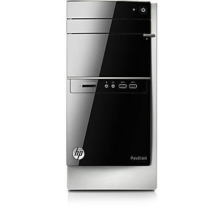 HP Pavilion 500-400 500-490 Desktop Computer - Intel Core i3 (4th Gen) i3-4130 3.40 GHz - 4 GB DDR3 SDRAM - 1 TB HDD - Windows 7 Professional - Mini-tower