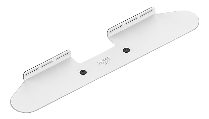 Sonos Wall Mount For Sonos Beam Sound Bars, 1-3/16"H x 25-1/8"W x 4-13/16"D, White