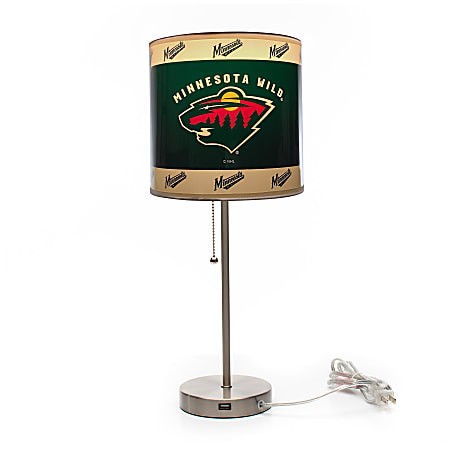 Imperial NHL Table Lamp, 19"H, Minnesota Wild