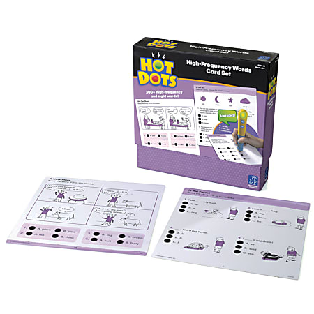Educational Insights Hot Dots Jr. The Alphabet Card Set Pre K Grade 2 -  Office Depot
