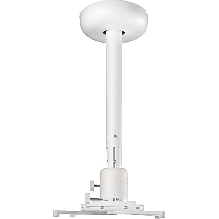 Viewsonic PJ-WMK-007 Ceiling Mount for Projector - White - 55 lb Load Capacity