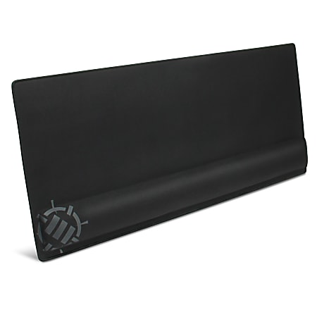 ENHANCE - Keyboard and mouse pad with wrist pillow - black