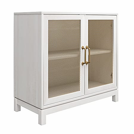Ameriwood Home Mr. Kate Tess 34"W Accent Cabinet, Ivory Oak