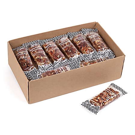 See's Candies Butterscotch Pecan Bars, 1.6 Oz, Pack Of 24 Bars