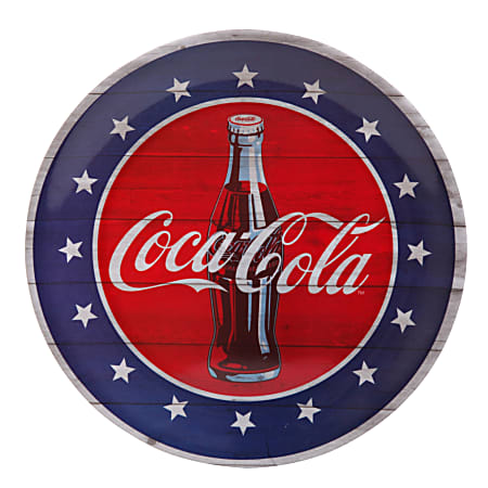 Coca cola sales plate set