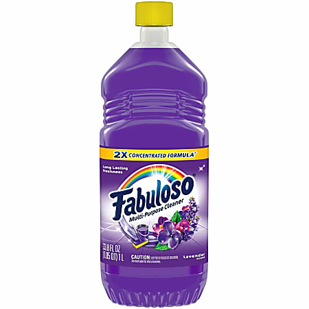Fabuloso All-Purpose Cleaner - 33.8 fl oz (1.1 quart) - Lavender Scent - 12 / Carton - Lavender