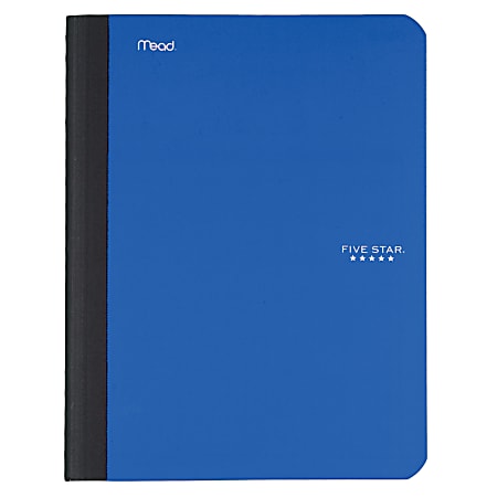 Five Star® Quad Composition Book, 7" x 9", Quad Ruled, 200 Pages (100 Sheets), Assorted Colors